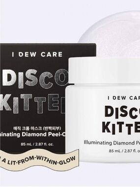 Dew Care DISCO KITTEN Illuminating Diamond Peel Off Mask